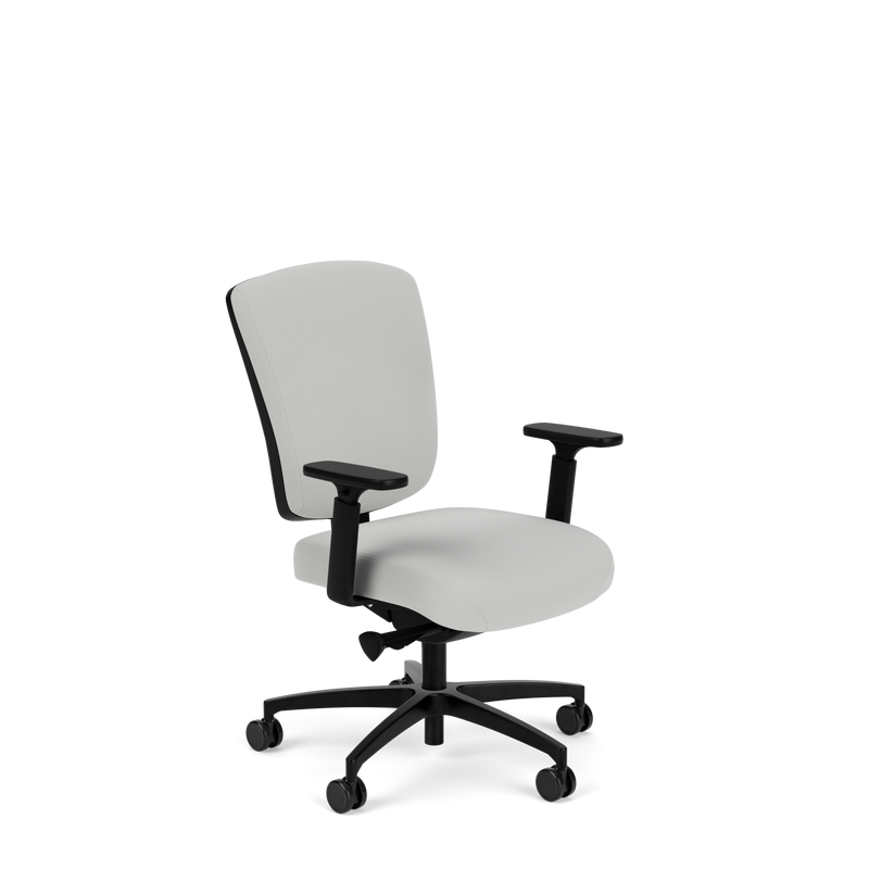 Brisbane HD 24/7 Mid Back Chair with an Extra-large D Seat