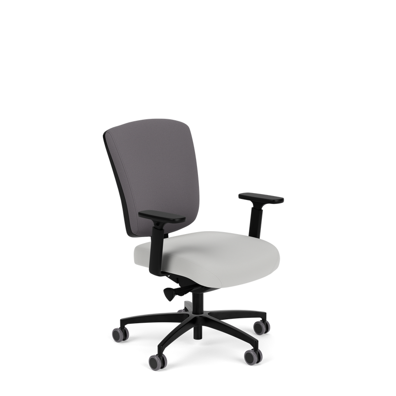 Brisbane HD 24/7 Mid Back Chair with an Extra-large D Seat