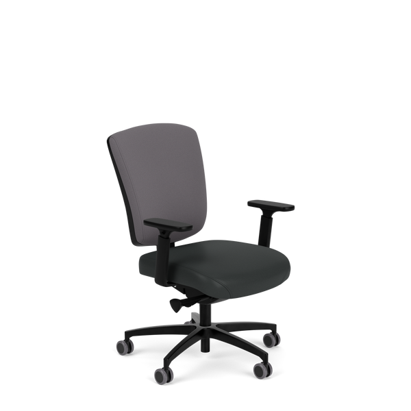 Brisbane HD 24/7 Mid Back Chair with an Extra-large D Seat