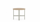 Collaborative Spaces™ 21"H Occasional Side Table with Round Top & 24"W x 24"D