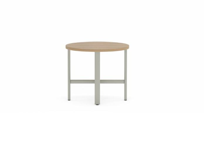 Collaborative Spaces™ 21"H Occasional Side Table with Round Top & 24"W x 24"D