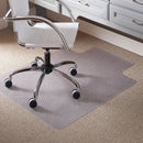 Everlife Clear Chair Mat for Low Pile Carpet, 36" x 48" with Lip