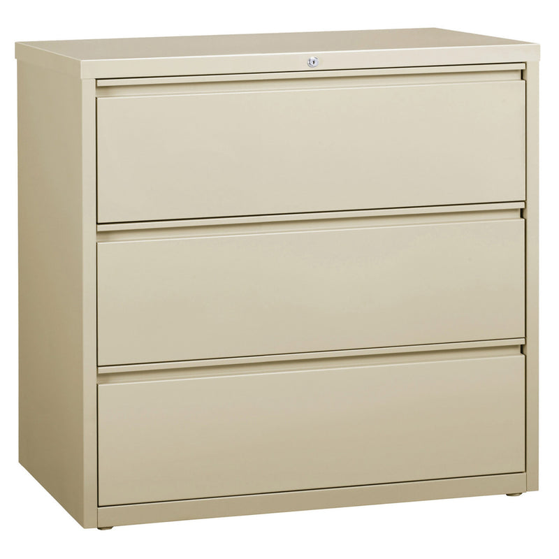 OS Steel 42" Wide 3 Drawer Lateral File Cabinet