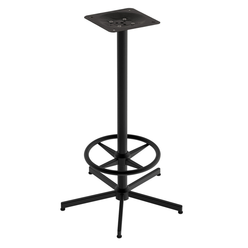 Robust Outdoor Cafe Height X Table Base with Footring