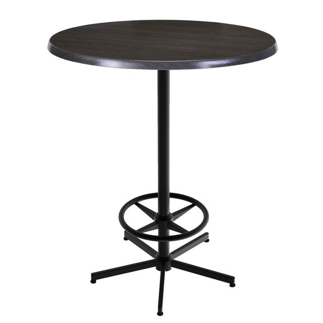 Robust Outdoor Cafe Height X Table Base with Footring