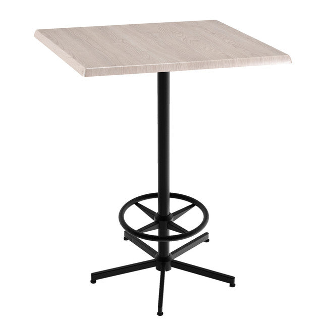 Robust Outdoor Cafe Height X Table Base with Footring