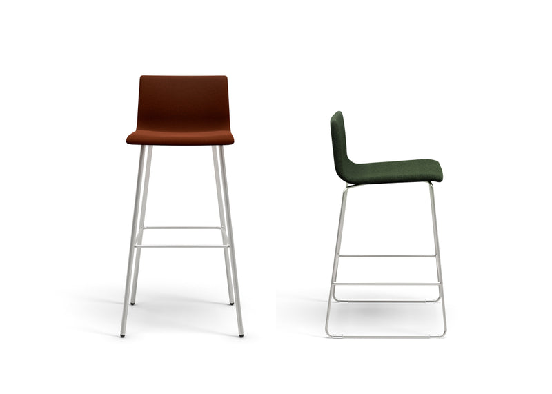 Itzee Bar Height Stool, 4-Leg Base