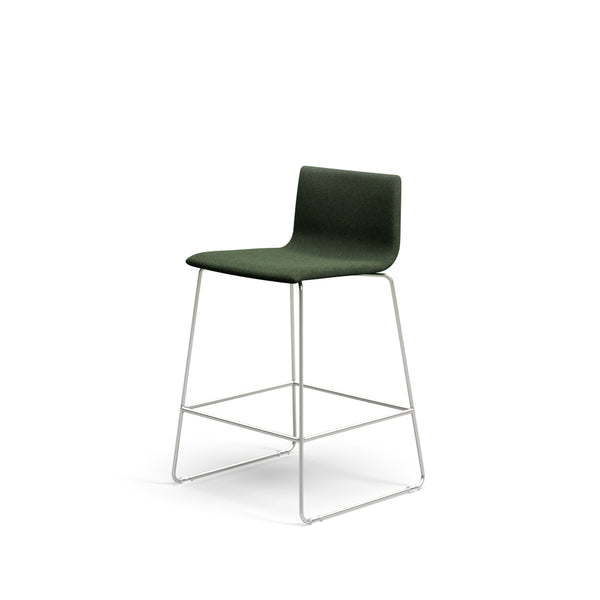 Itzee Counter Height Stool, Sled Base