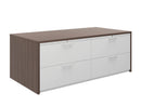 L Series Laminate File Wrap For 2 Drawer Lateral File Side By Side Double Wide