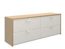 L Series Laminate File Wrap For 2 Drawer Lateral File Double Wide