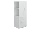 L Series Steel Storage BBF Wardrobe Tower with Side Bookcase