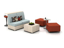 LB Ottoman with Casters 24D