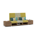 LB Lounge 3 Seater 42H X 72W X 30 Open Base