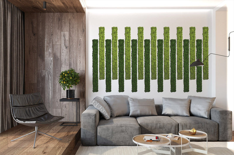 Preserved Moss Wall Panels