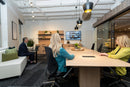 Calibrate Conference 5 Base Tapered Top Table