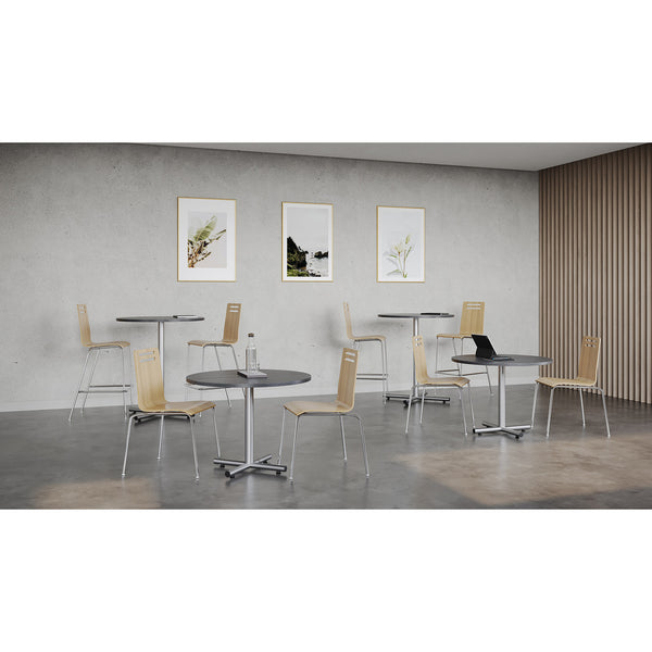 OS Four 36" Round Top Meeting Room Tables