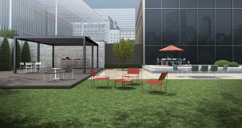 Bryce Outdoor Wire Lounge Ottoman