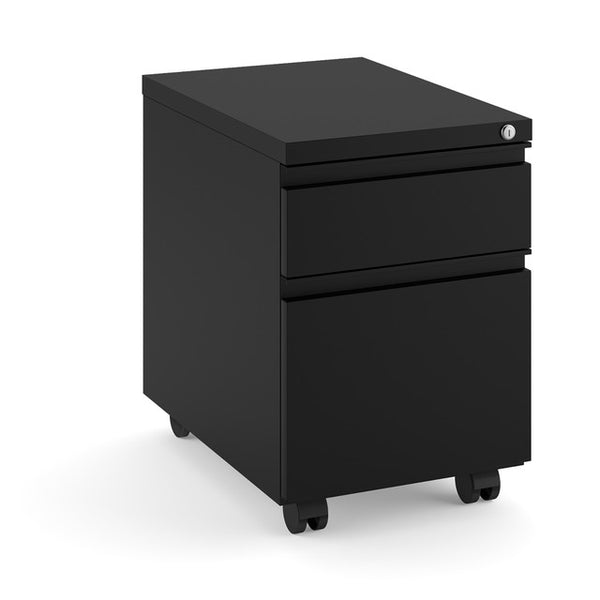 OS 2 Drawer Metal File and Box Pedestal - 22"D