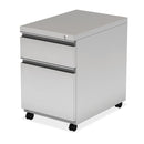 OS 2 Drawer Metal File and Box Pedestal - 22"D