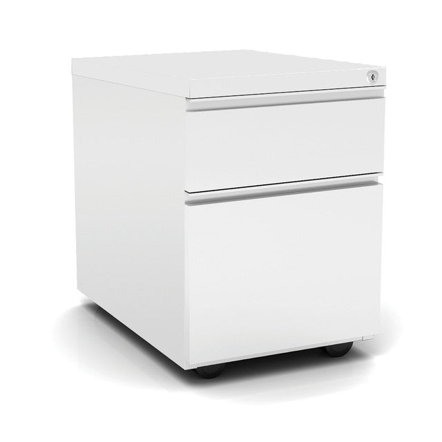 OS 2 Drawer Metal File and Box Pedestal - 22"D