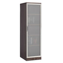 OS Tempered Glass Silver Frame Cabinet Door For OS150, OS151