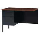 Raleigh 42"W Single Pedestal Steel Return