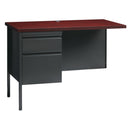 Raleigh 42"W Single Pedestal Steel Return