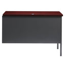 Raleigh 42"W Single Pedestal Steel Return