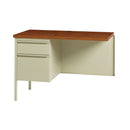 Raleigh 42"W Single Pedestal Steel Return