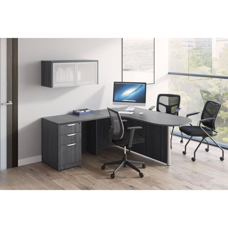 OS Laminate Optional Silver Glass Hutch Doors - For OS144OH, OS208OH, & P2044OH Hutches