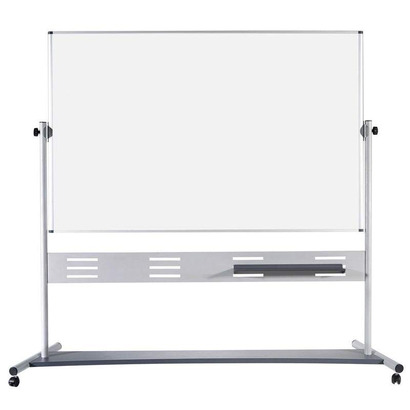 Vizual Dry-Erase Mobile Revolving Easel - 48" x 72"