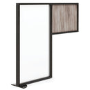 OS Clear Acrylic and Laminate Two Tier Shield with Foot