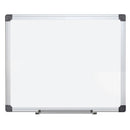 Vizual Magnetic Porcelain Dry-Erase Board with Aluminum Frame - 36" x 48"