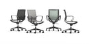 Roya White Frame, Grey Mesh Lite Task/Conference Chair