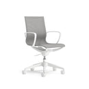 Roya White Frame, Grey Mesh Lite Task/Conference Chair