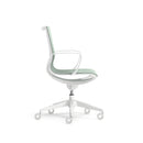 Roya White Frame, White Mesh Lite Task/Conference Chair