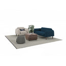 Soft Round Mobile Ottoman 18H