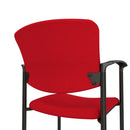 Trix Configurable Side Chair with Arms on Glides