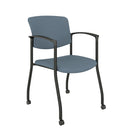 Trix Configurable Side Chair on Casters