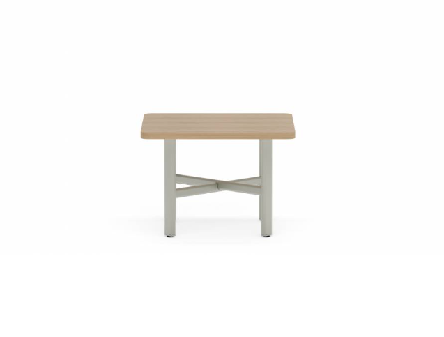 Collaborative Spaces™ 17"H Occasional Coffee Table with Square Top - 24"W x 24"D