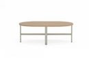 Collaborative Spaces™ 17"H Occasional Coffee Table with Racetrack Top - 30"W x 48"D