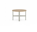 Collaborative Spaces™ 17"H Occasional Coffee Table with Round Top - 24"W x 24"D