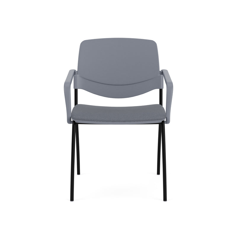 Sutro Stackable Chair with Optional Casters