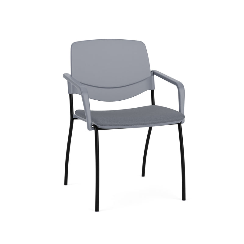 Sutro Stackable Chair with Optional Casters