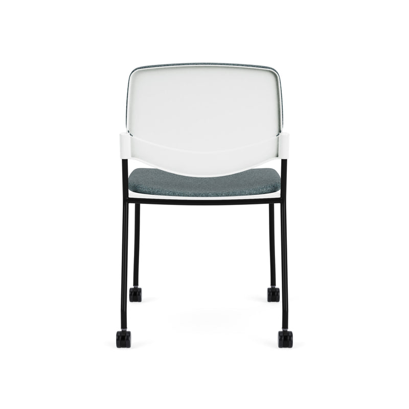 Sutro Stackable Chair with Optional Casters