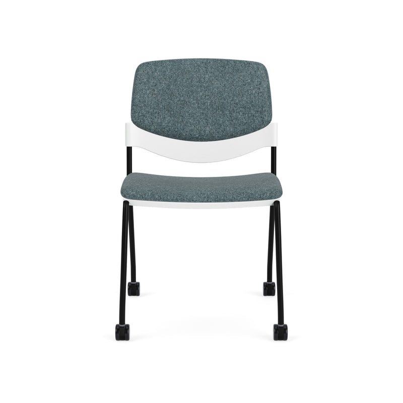 Sutro Stackable Chair with Optional Casters