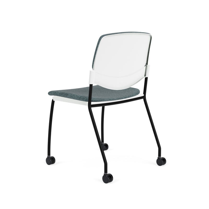 Sutro Stackable Chair with Optional Casters