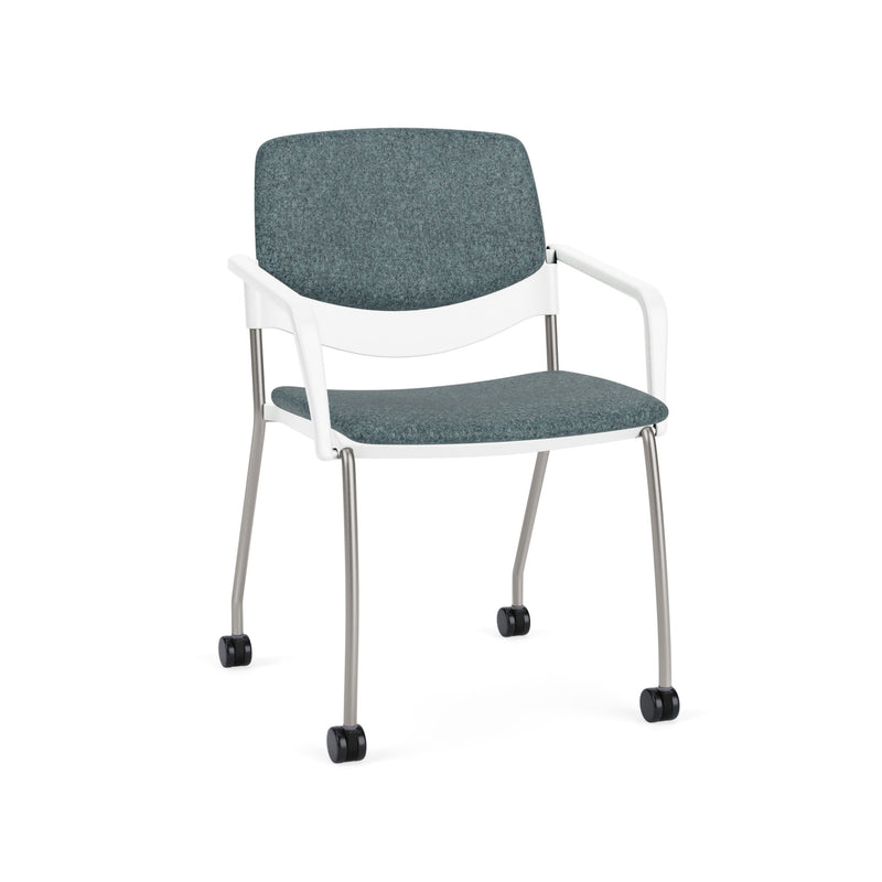 Sutro Stackable Chair with Optional Casters