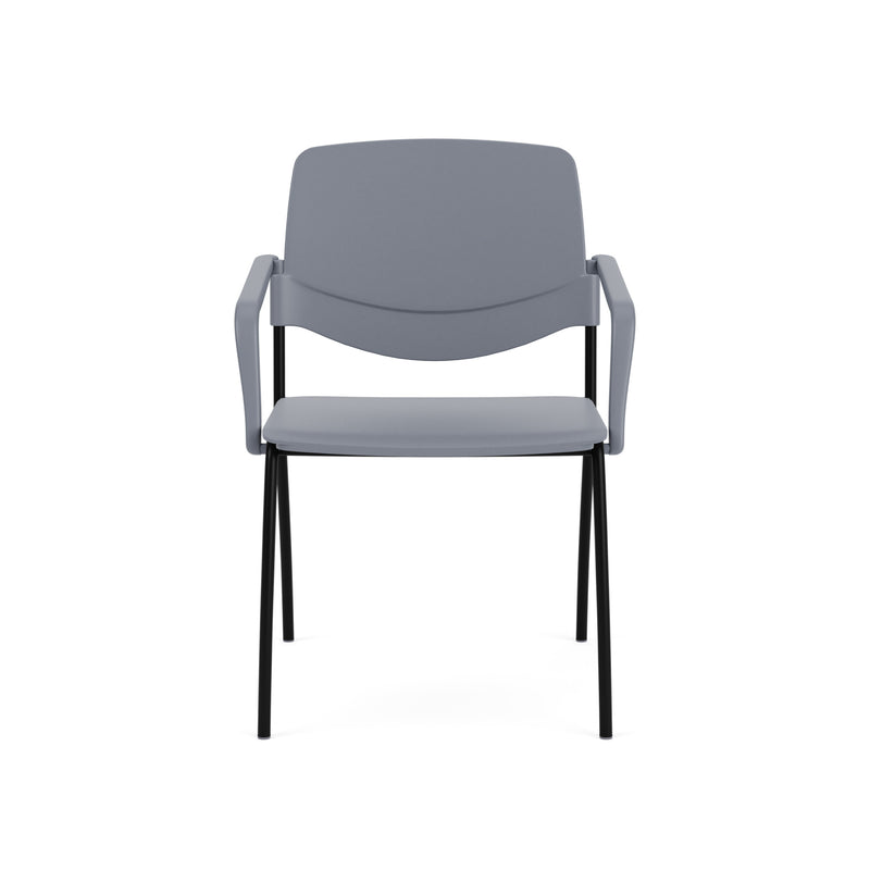 Sutro Stackable Chair with Optional Casters