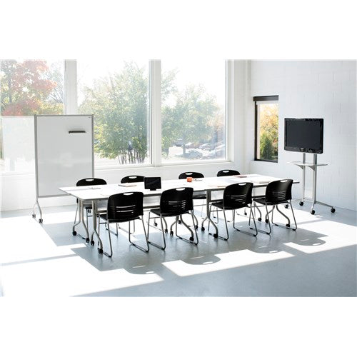 Impromptu® Mobile Training Table, Rectangle Top - 72 x 24"